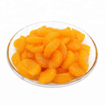 Venda popular de laranja mandarina enlatada em calda light / embalagem de lata de xarope pesado de frutas enlatadas de origem chinesa